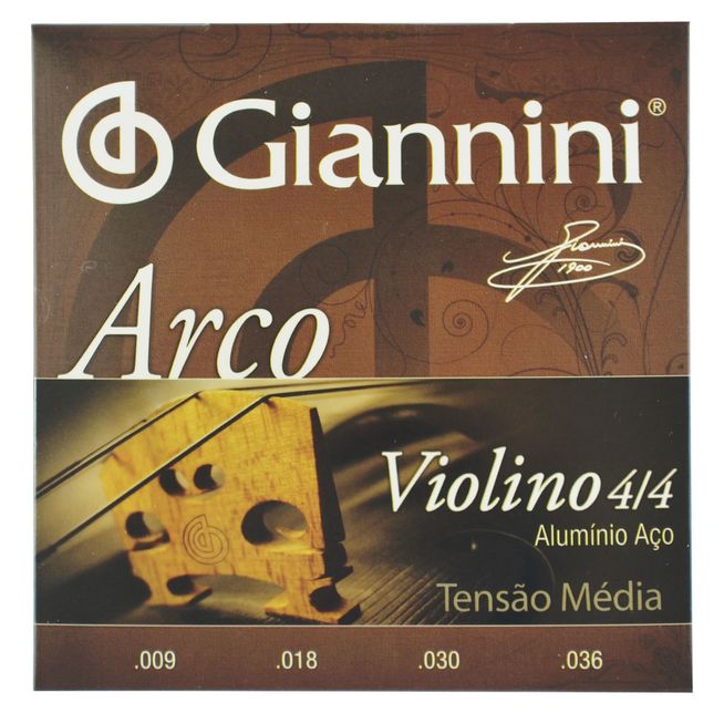 Encordoamento-Violino-4-4-Aluminio-Aco-.009-.036---Giannini