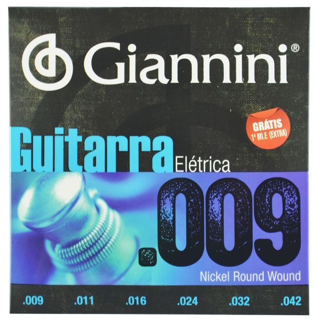 Encordoamento-Aco-Inox-para-Guitarra-Eletrica-.009-.042---Giannini