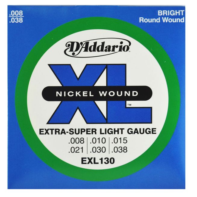 Encordoamento-Guitarra-.008-.038---D-addario Encordoamento-Guitarra-.008-.038---D-addario
