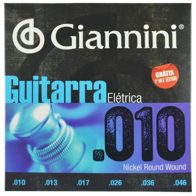 Encordoamento-Guitarra-Eletrica-Aco-Inox-.010-.046---Giannini