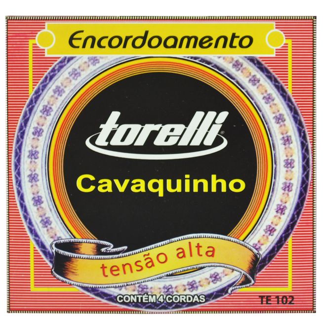 Encordoamento-Inox-Cavaquinho-com-Bolinha---Torelli Encordoamento-Inox-Cavaquinho-com-Bolinha---Torelli