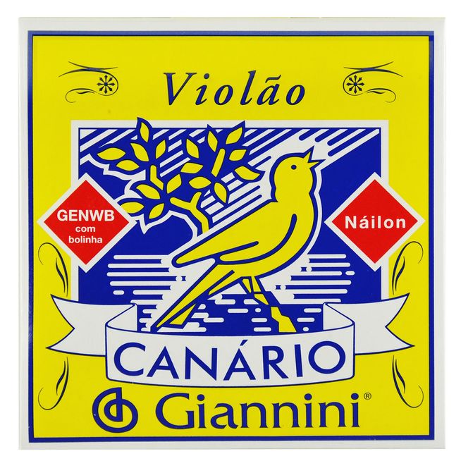 Encordoamento-Nylon-para-Violao-com-Bolinha---Giannini Encordoamento-Nylon-para-Violao-com-Bolinha---Giannini