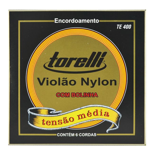 Encordoamento-Nylon-para-Violao-com-Bolinha---Torelli Encordoamento-Nylon-para-Violao-com-Bolinha---Torelli
