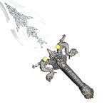 Espada-Decorativa-com-Suporte-40-Cm-de-Lamina