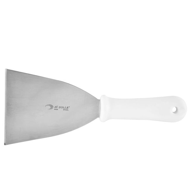 Espatula-Inox-Reta-com-Cabo-Branco-10----Di-Solle Espatula-Inox-Reta-com-Cabo-Branco-10----Di-Solle