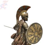 Estatua-em-Resina-Aquiles-com-Lanca-e-Escudo-29-cm