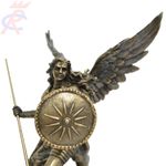 Estatua-em-Resina-Arcanjo-Rafael-com-Lanca-e-Escudo-22-cm
