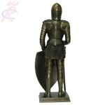 Estatueta-em-Resina-Decorativa-Guerreiro-Medieval-com-Espada-e-Escudo-32-Cm