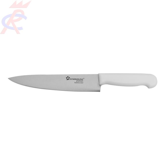 Faca-Inox-para-Carne-com-Cabo-Branco-10- Faca-Inox-para-Carne-com-Cabo-Branco-10-