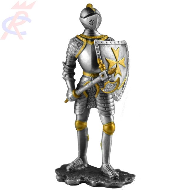 Guerreiro-Templario-Decorativo-com-Machado-e-Escudo-10-Cm
