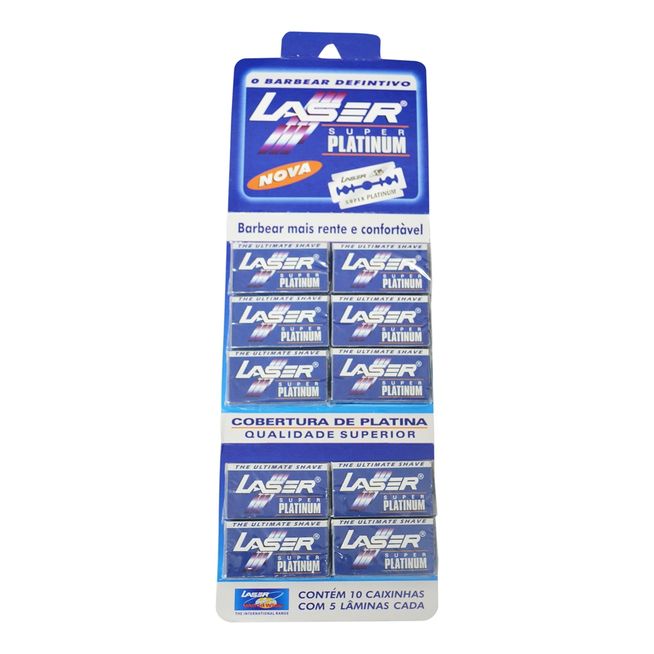 Lamina-Inox-Super-Platinum-para-Barbear-50-Pecas---Laser