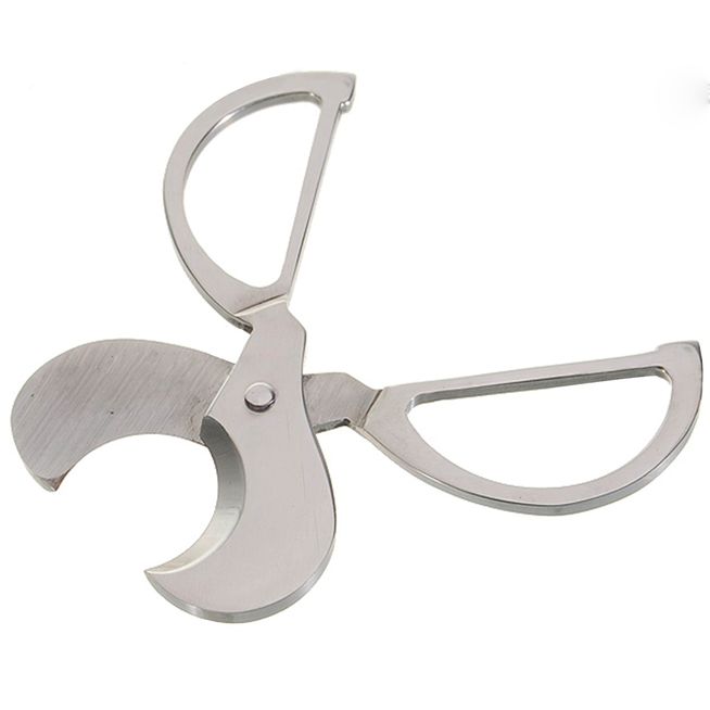 Cortador-Inox-Charutos-Tipo-Tesoura Cortador-Inox-Charutos-Tipo-Tesoura