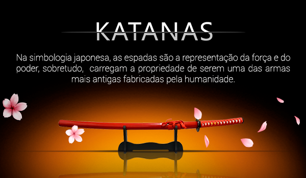 Banner Página Interna MOBILE - Espadas Samurai Katana