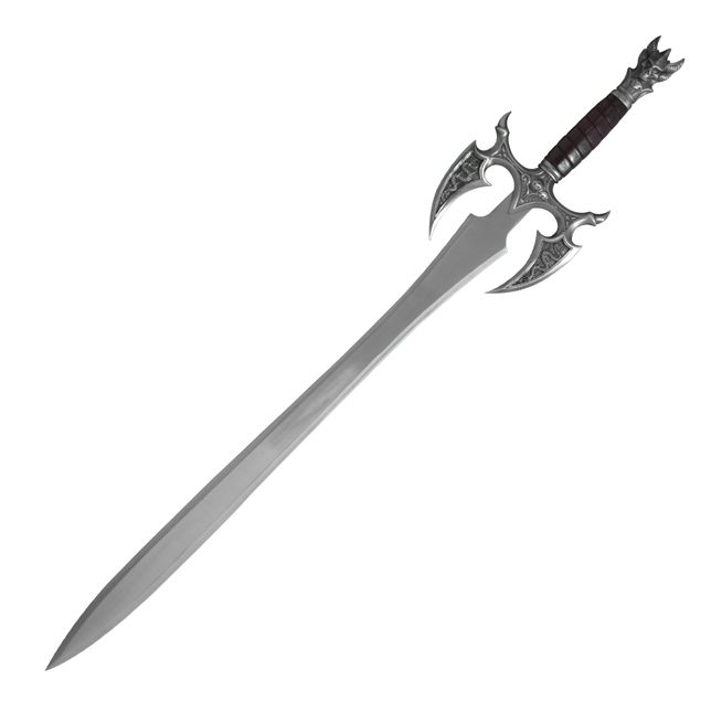 Espada Medieval Decorativa com Suporte 118,5 cm - Rei da Cutelaria