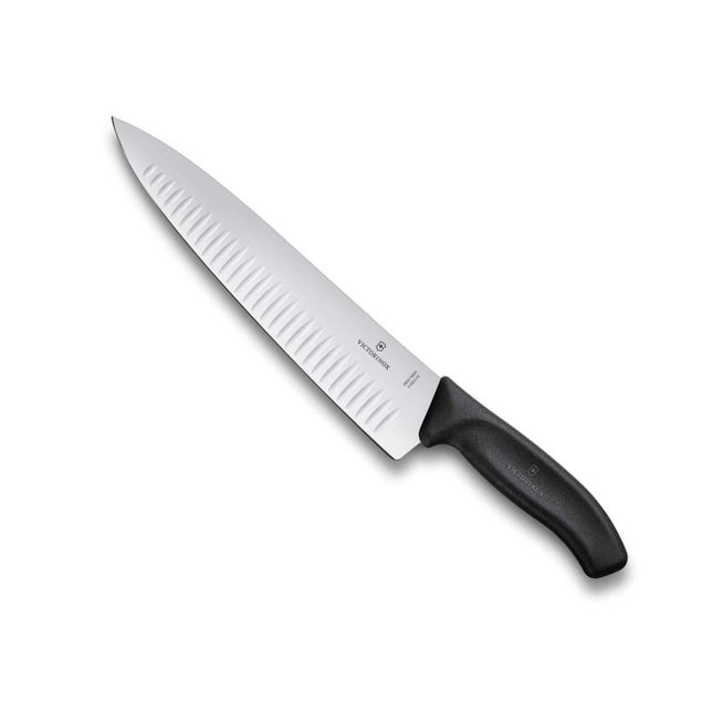 Victorinox Conjunto de facas de cozinha clássico suíço, 5 peças – facas  para descascar, faca utilitária, faca de entalhar e faca de pão – preta