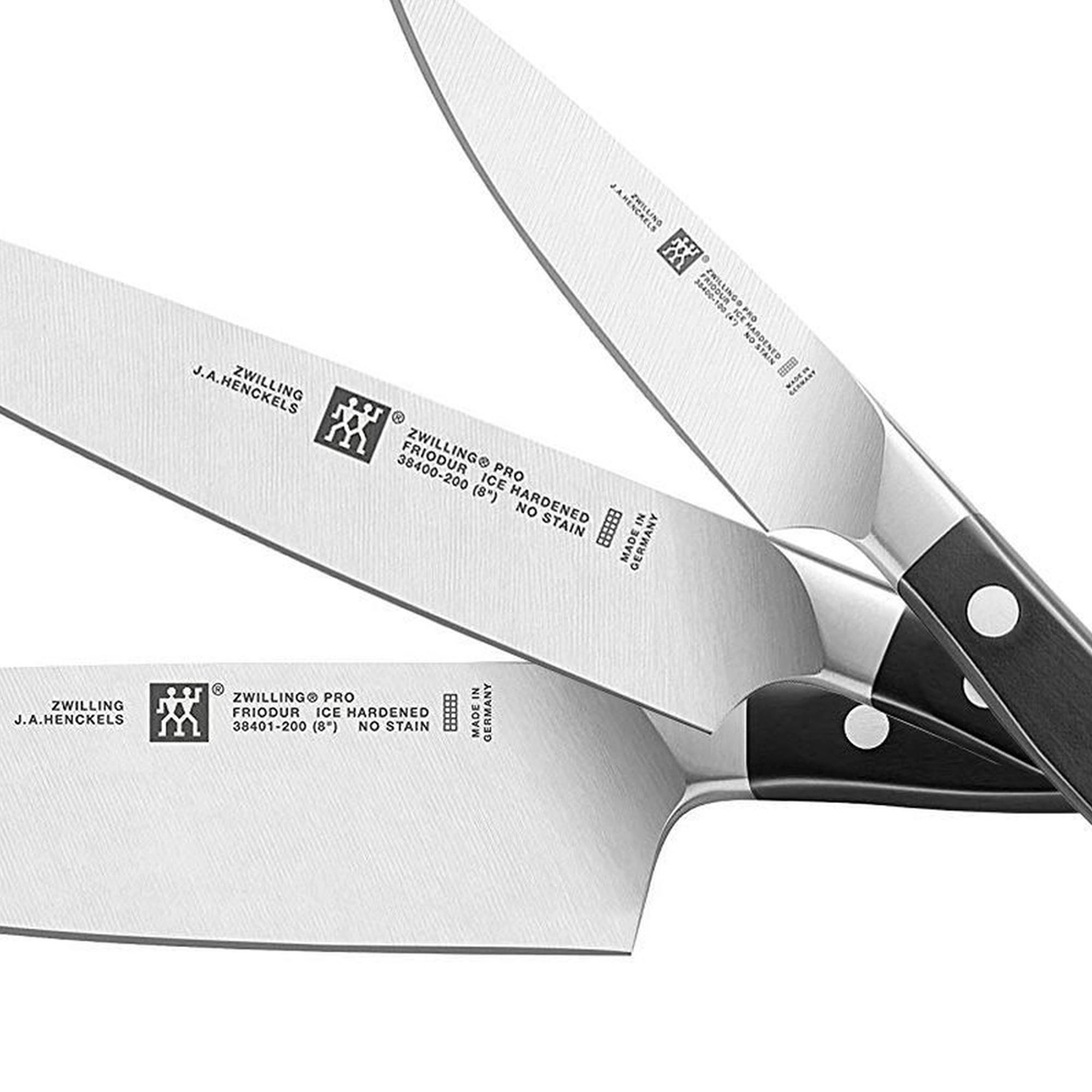 Conjunto de Facas Zwilling Pro 3 Pçs - Rei da Cutelaria