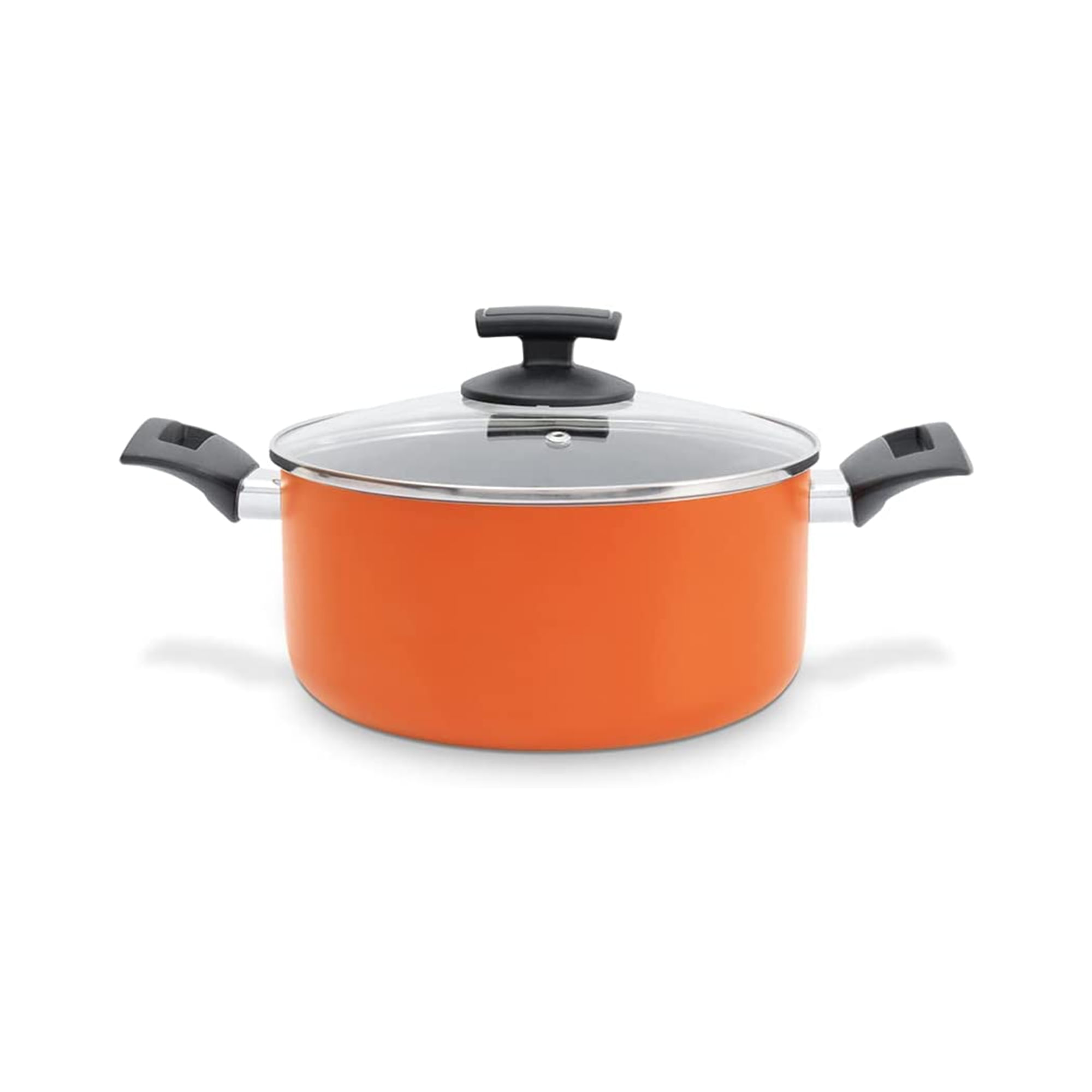 Jogo de Panelas MasterChef Antiaderente laranja - Brinox - Rei da Cutelaria