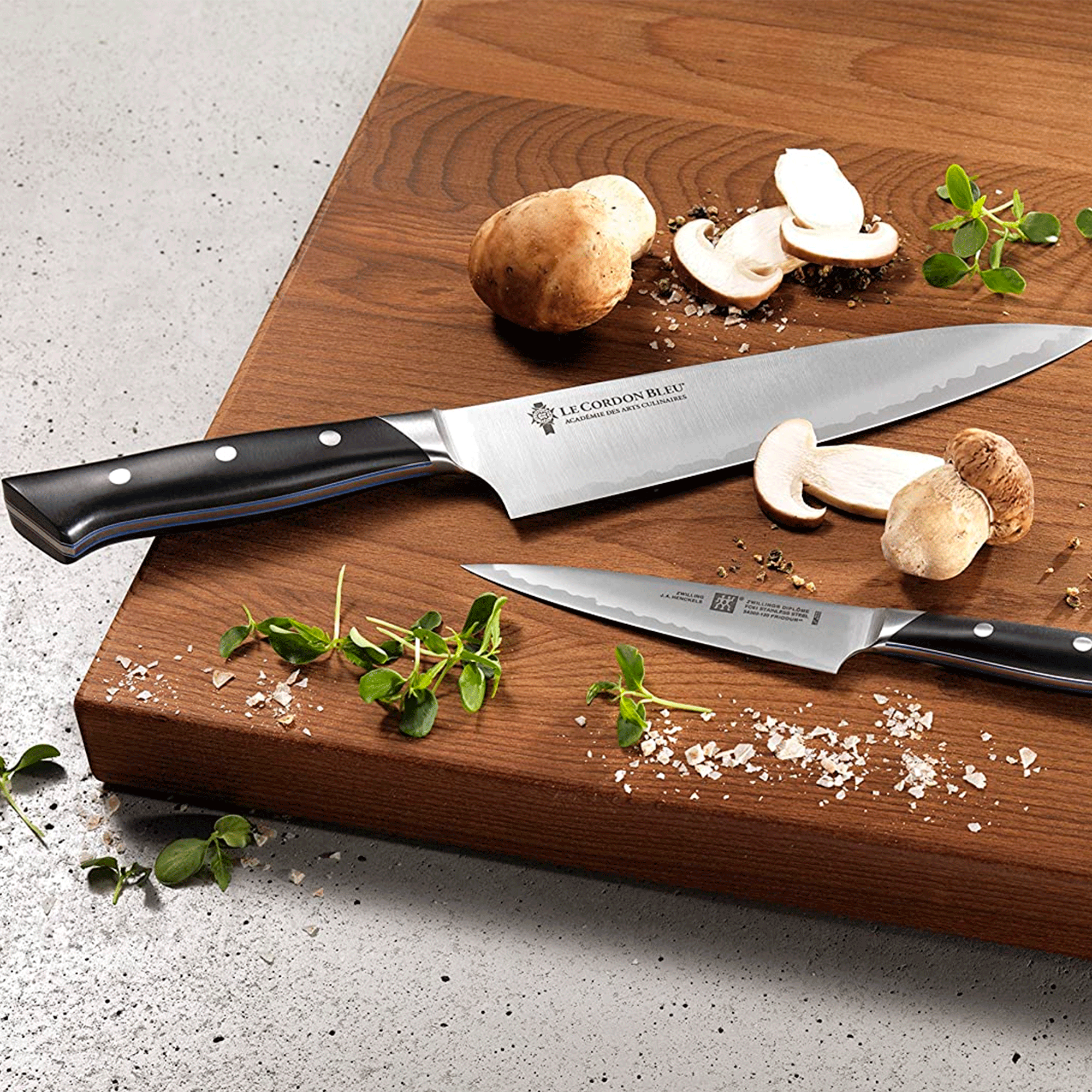 Faca Chef Gyutoh Diplôme 8" Le Cordon Bleu Zwilling Rei da Cutelaria