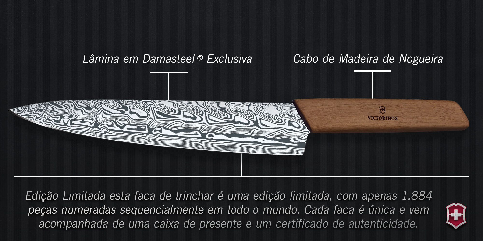 Afiador de Facas Victorinox - VICTORINOX, Loja das Facas