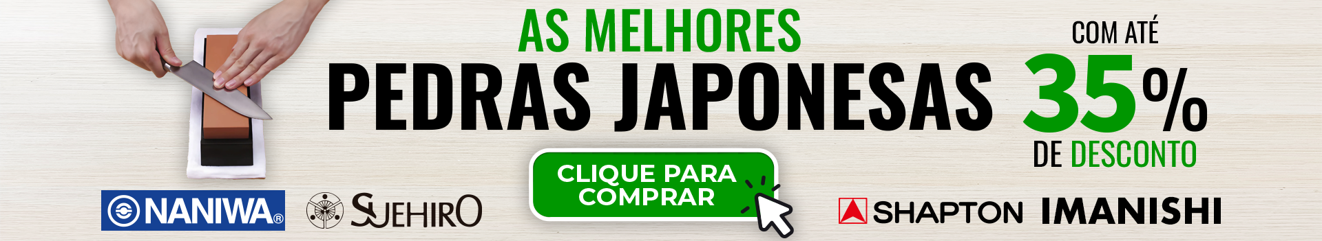 As melhores pedras japonesas